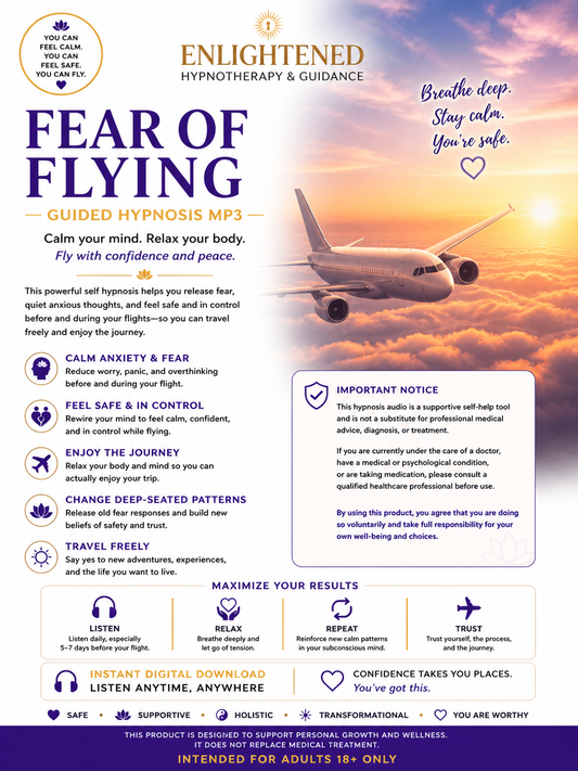 Fear Of Flying- Guided Hypnosis MP3