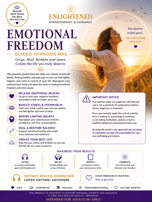 Emotional Freedom- Guided Hypnosis MP3