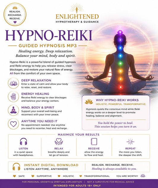Hypno-Reiki -Guided Hypnosis MP3