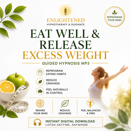 Eat Well & Release Excess Weight-Guided Hypnosis MP3