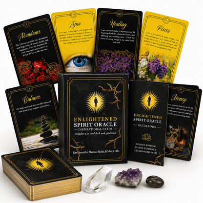 Enlightened Spirit Oracle Cards and Book