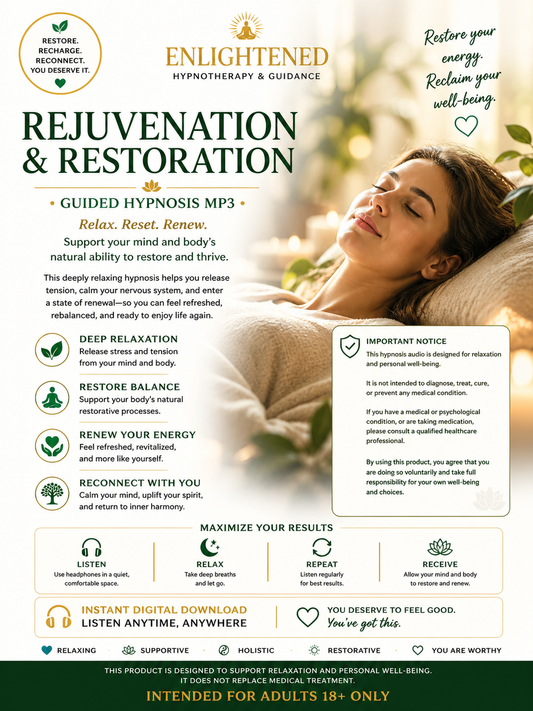Rejuvenation and Restoration