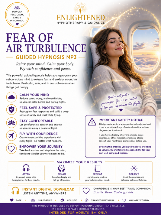 Fear Of Air Turbulence -Guided Hypnosis MP3